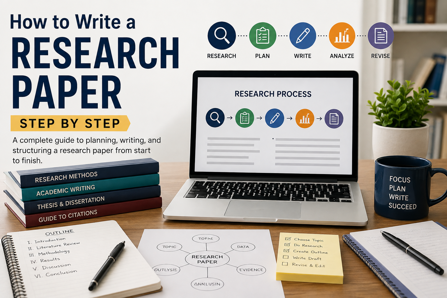 How to write a research paper step by step