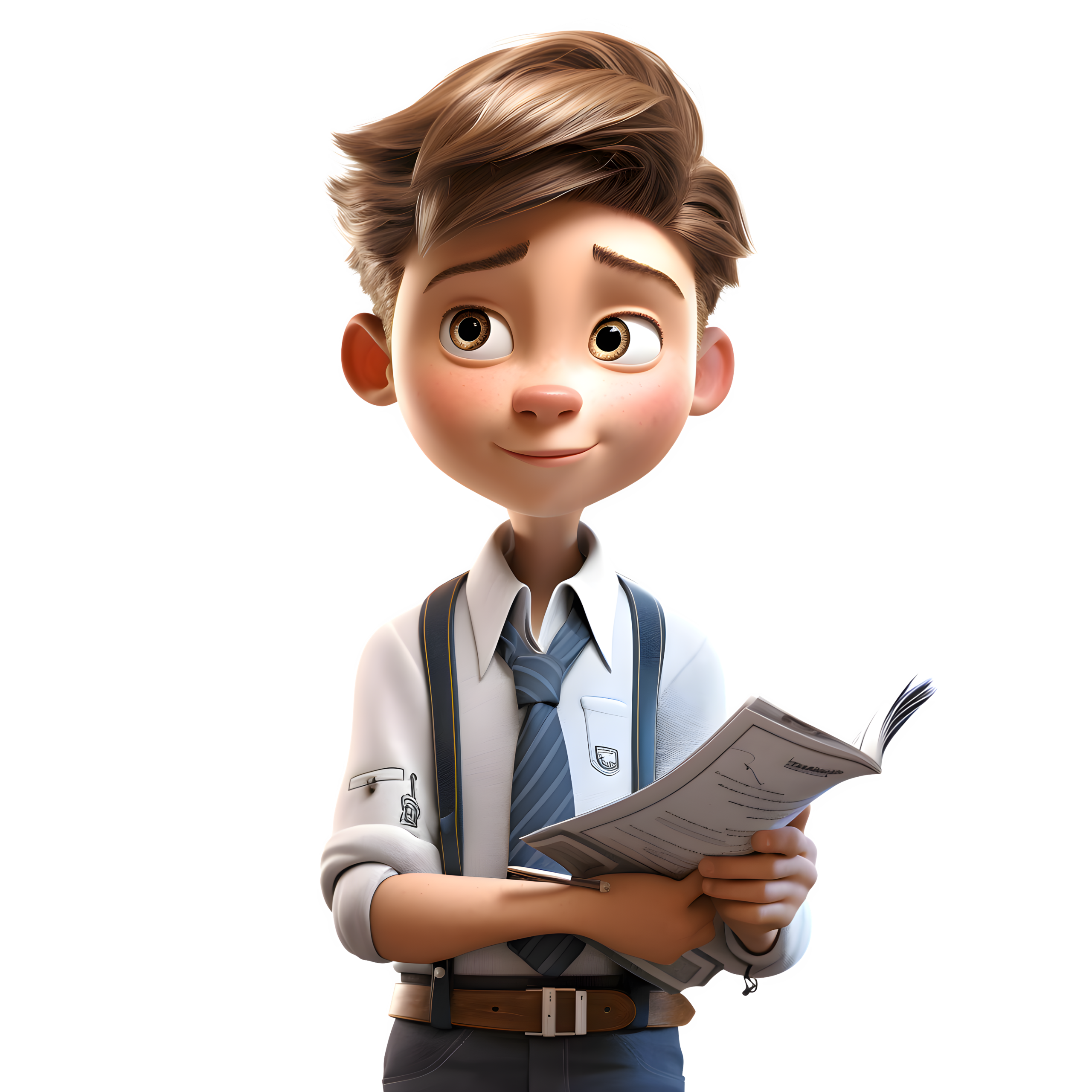 vecteezy joyful 3d student boy with graduation cap on white 22483678